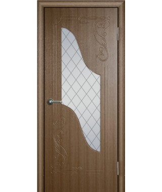 Дверь с ПВХ покрытием Флоренция ДО (Орех Кантри) Дверь с ПВХ покрытием Флоренция ДО (Орех Кантри)